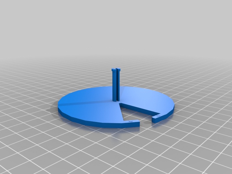 8卡槽旋转药盒3D打印模型