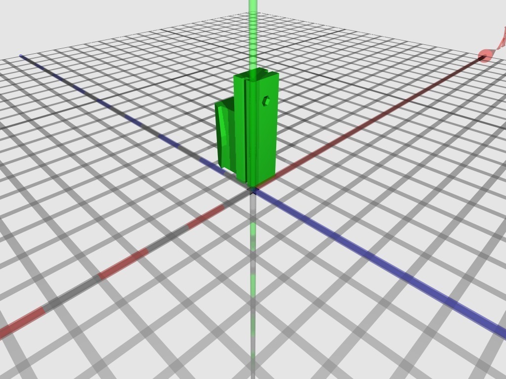 宜家窗帘滑块3D打印模型