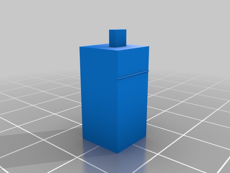 冰箱3D打印模型