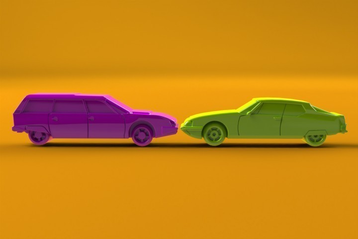 玩具小车3D打印模型