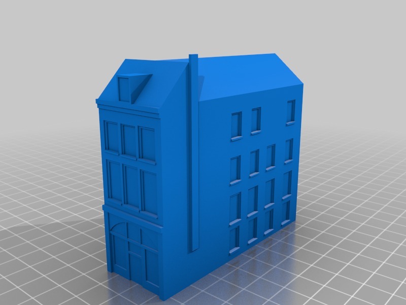斯希丹的房子3D打印模型