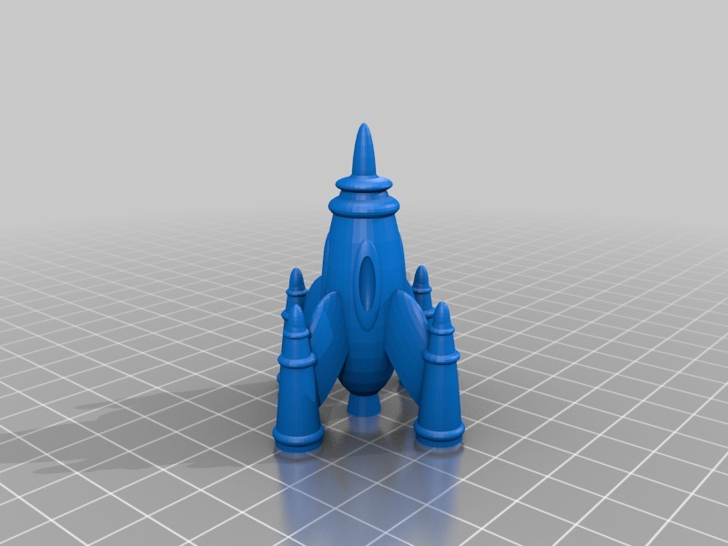 宇宙飞船3D打印模型