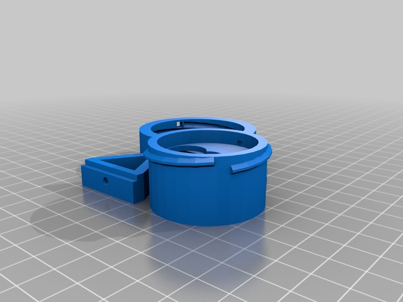通用手机车载支架3D打印模型