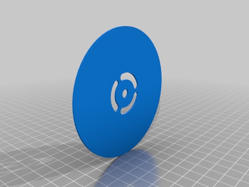 特斯拉涡轮机3D打印模型