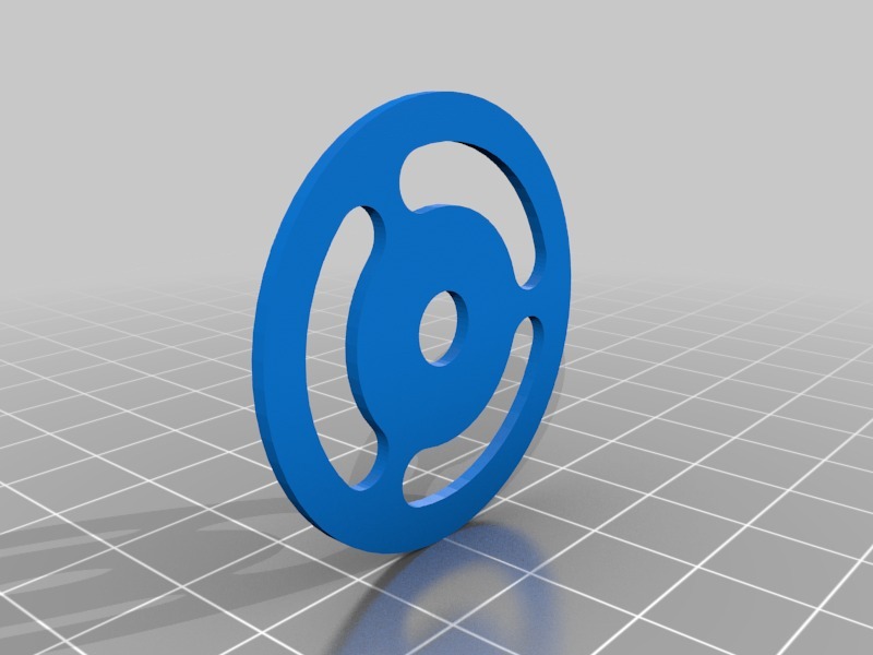 特斯拉涡轮机3D打印模型