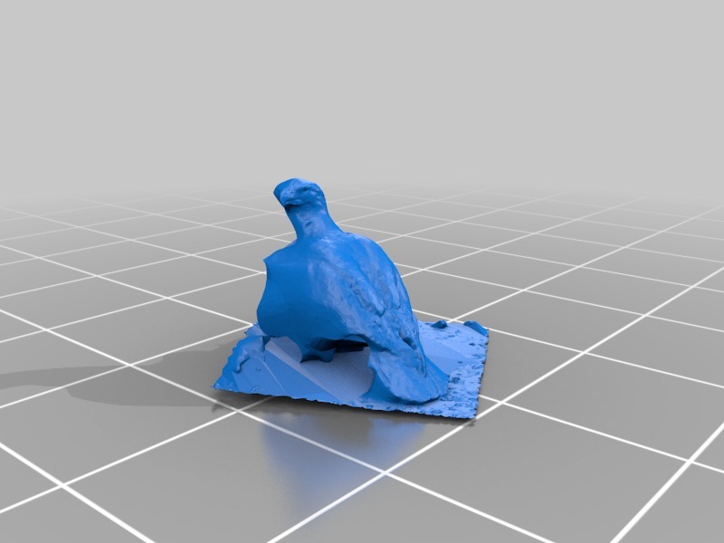 鹰3D打印模型