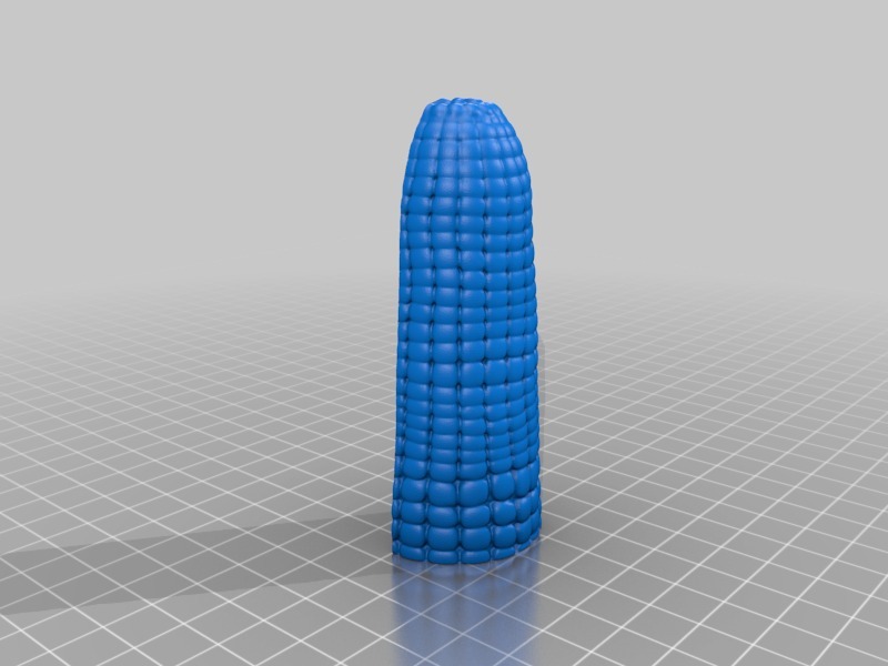 黄油玉米3D打印模型