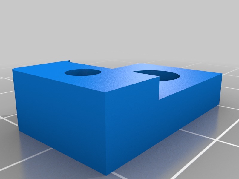 玻璃床架3D打印模型