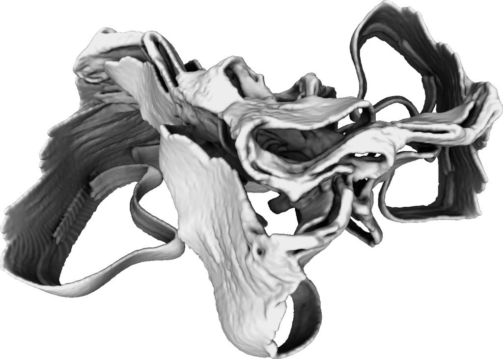 分形丝带3D打印模型