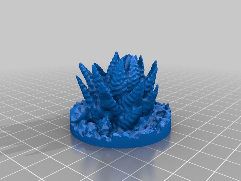 多肉植物3D打印模型