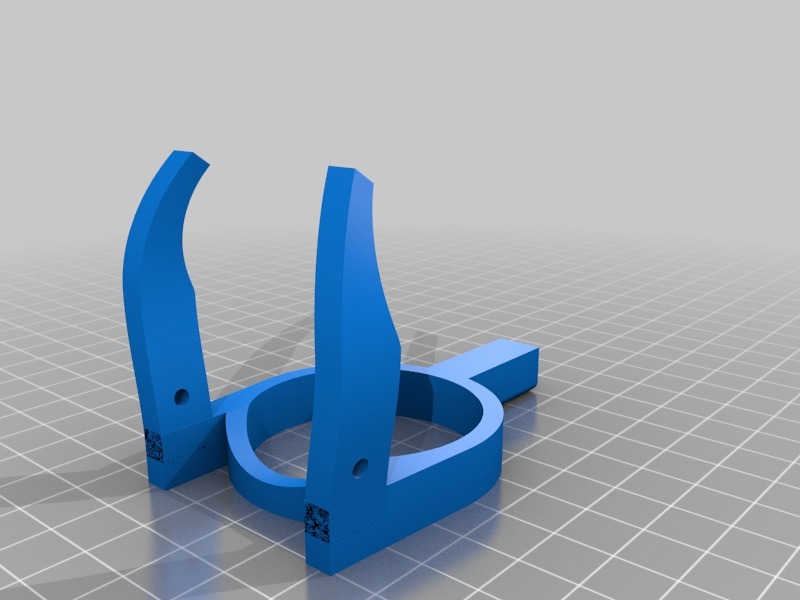 豌豆射击枪玩具3D打印模型