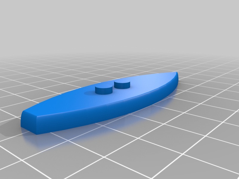 乐高冲浪板3D打印模型