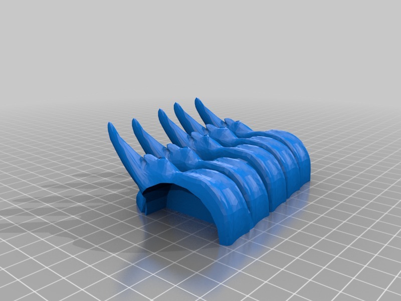 哈利波特脊柱烛台3D打印模型