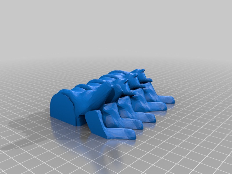 哈利波特脊柱烛台3D打印模型