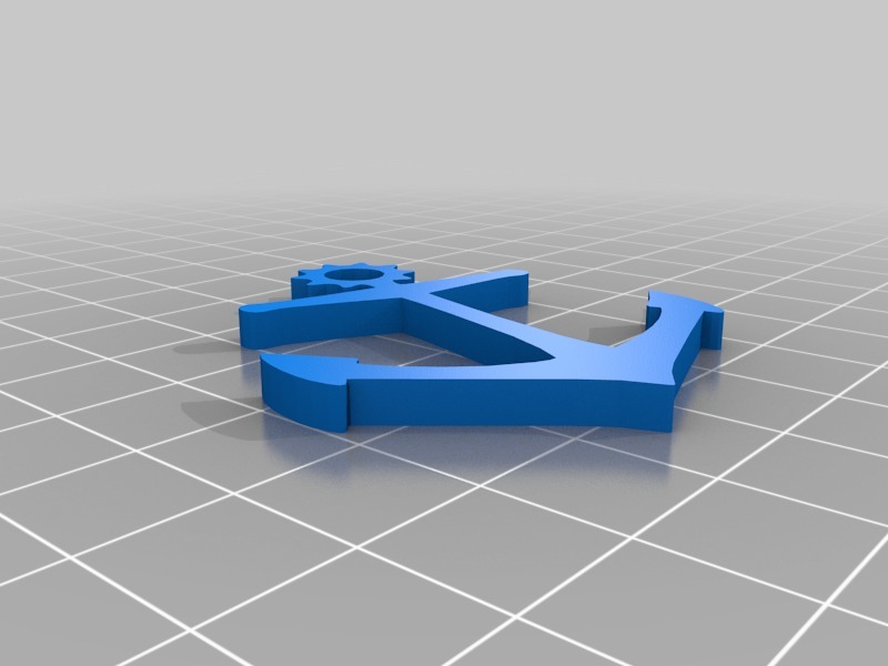 罗德岛钥匙扣3D打印模型