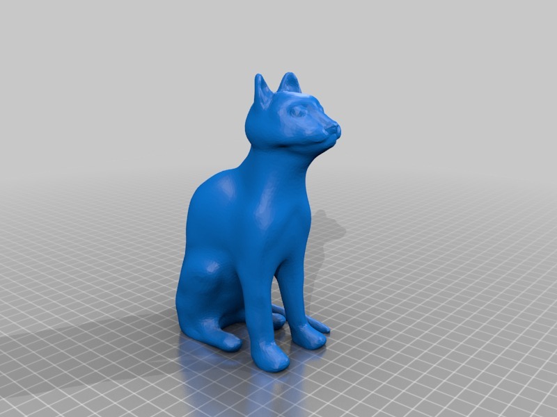 猫咪3D打印模型