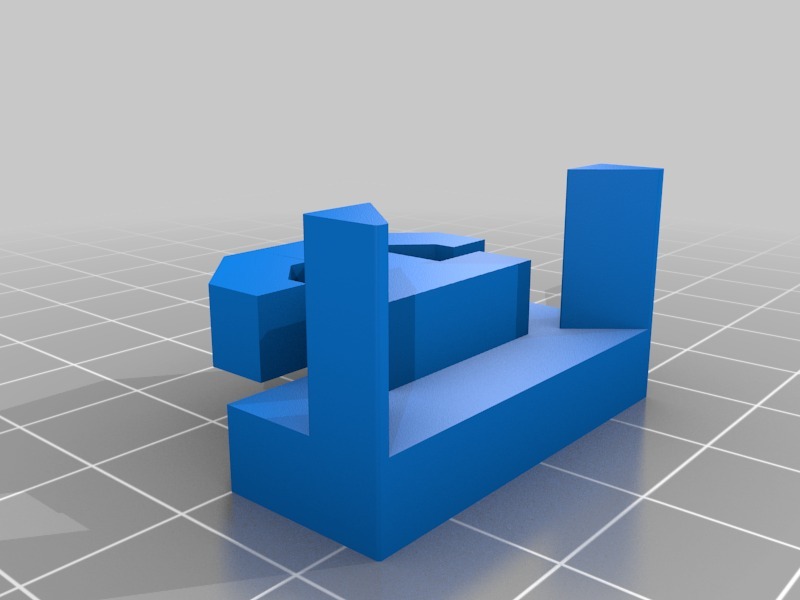 冰箱门架固定器3D打印模型