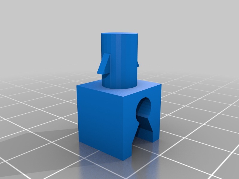 门连杆塑料件3D打印模型