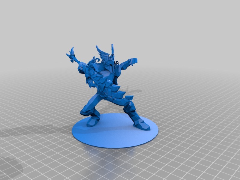 魔兽手办模型3D打印模型