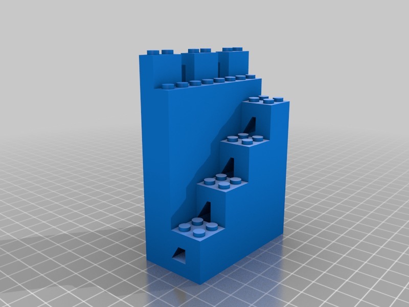 城堡玩具套件3D打印模型