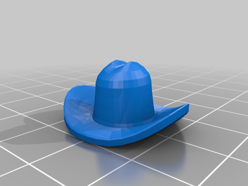 牛仔帽3D打印模型