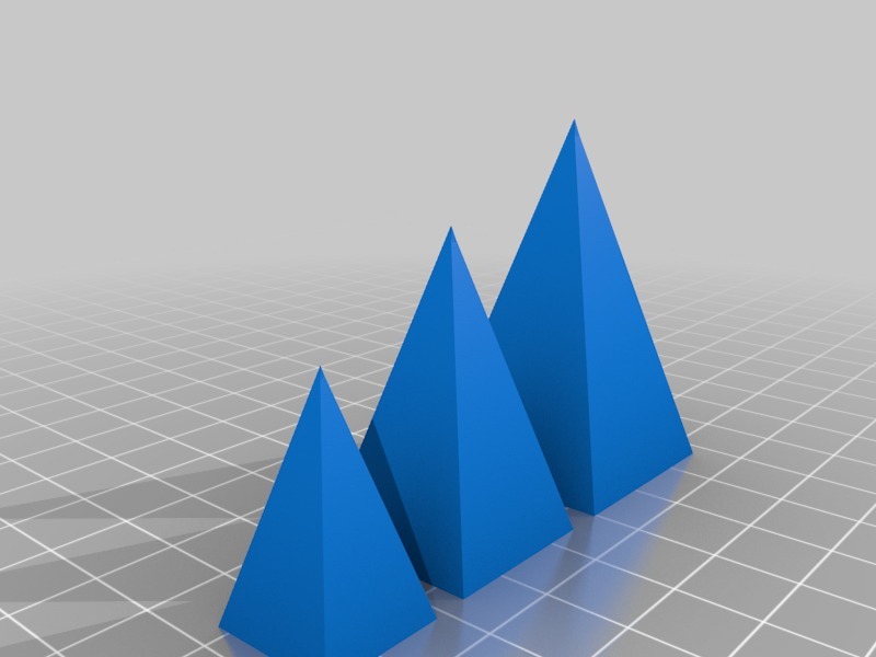 冰室金字塔3D打印模型