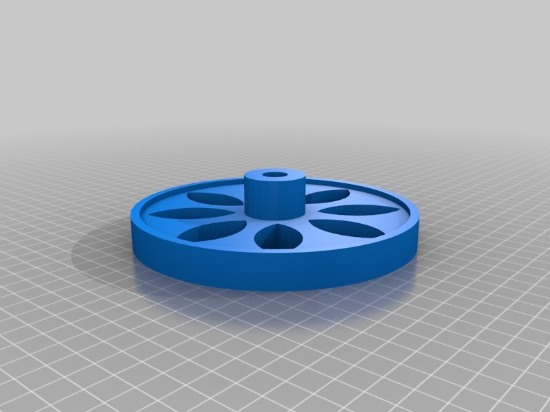 二氧化碳车轮3D打印模型
