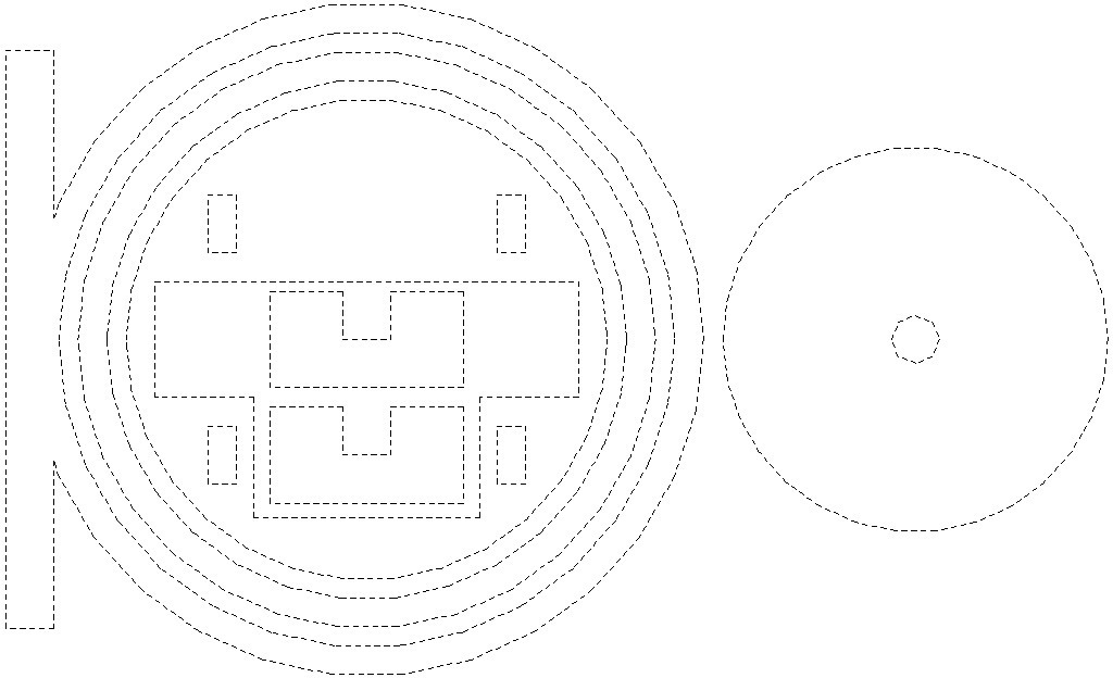 小型电池供电陀螺仪3D打印模型