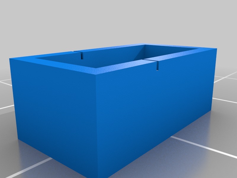 3D电泳凝胶盒3D打印模型