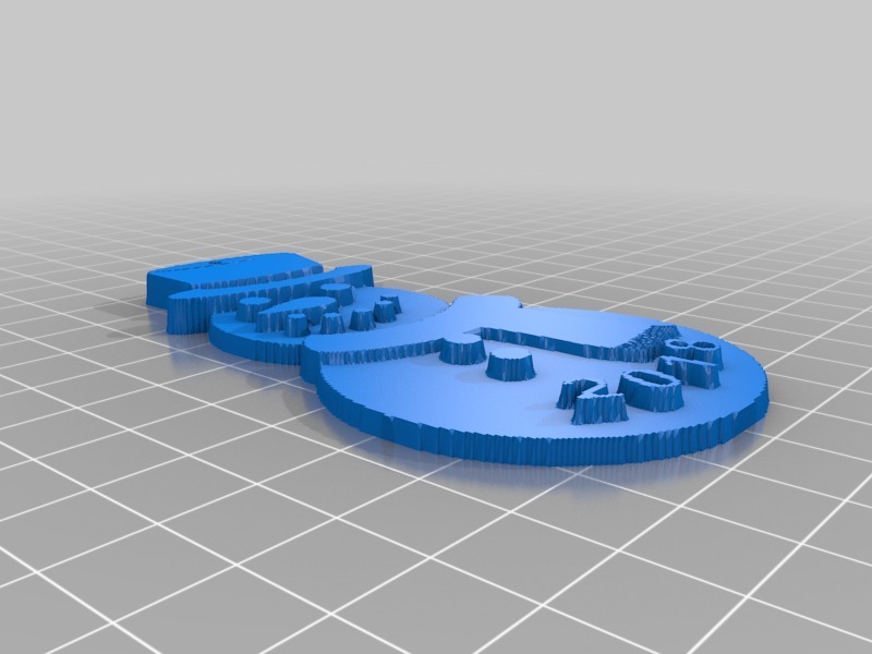 雪人和圣诞树装饰品3D打印模型