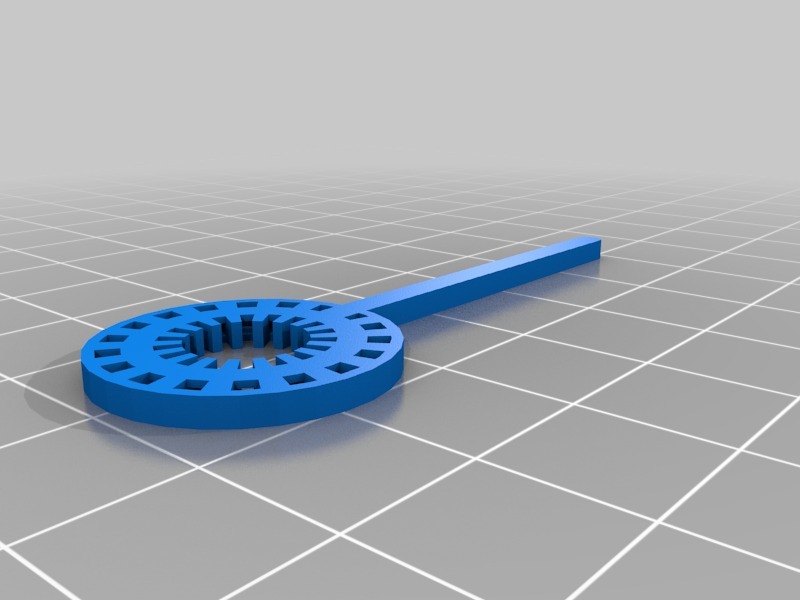 吹泡泡棒3D打印模型