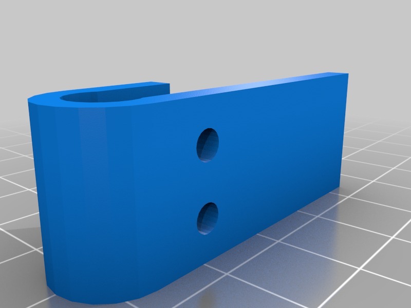 参数化双螺杆支架3D打印模型
