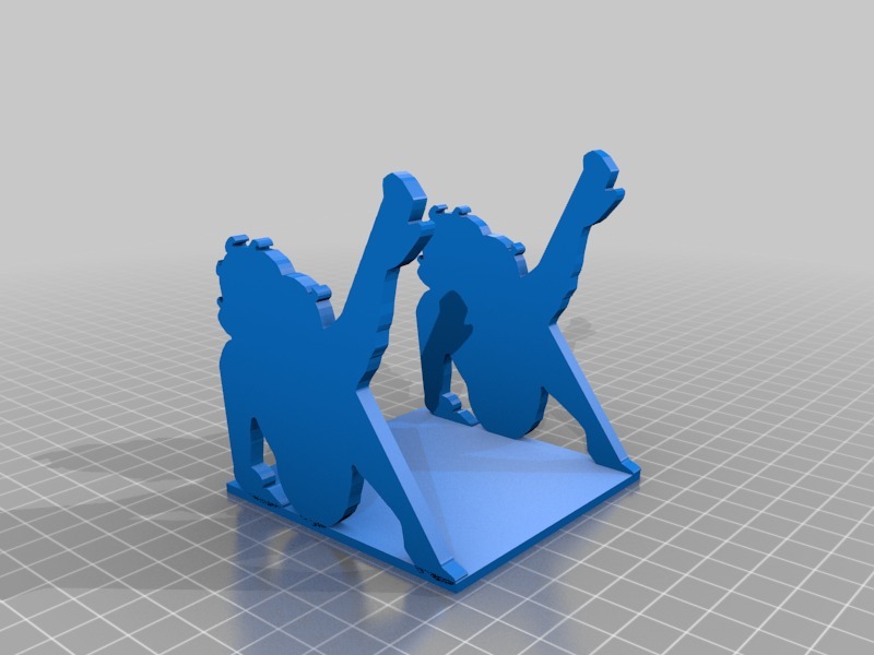 时尚餐巾架3D打印模型