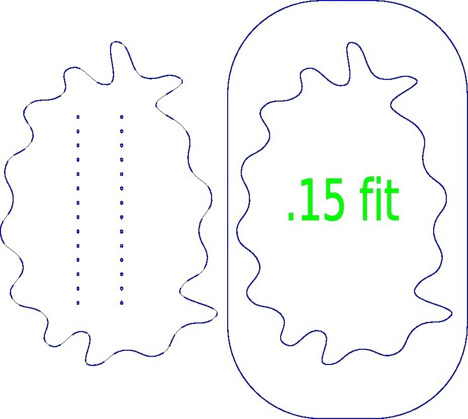 激光切割电路3D打印模型