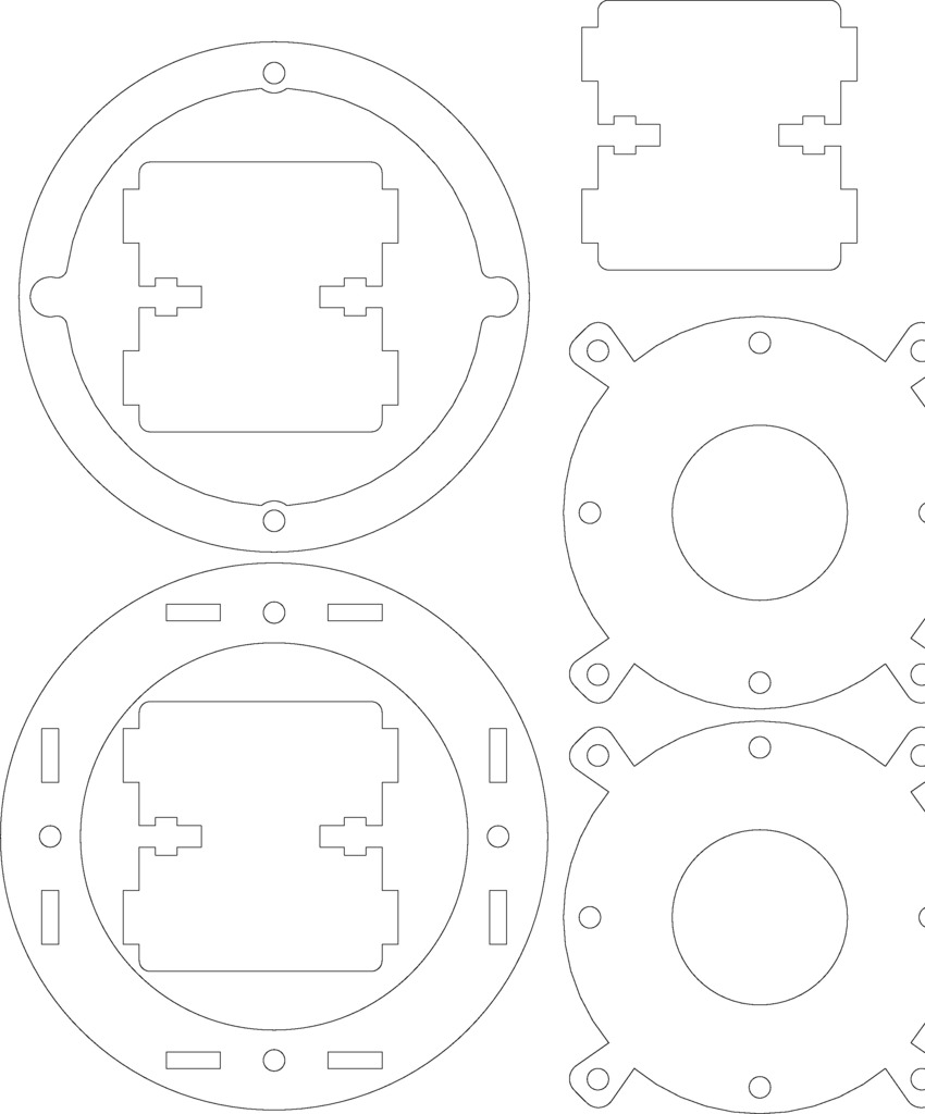 扬声器外壳3D打印模型