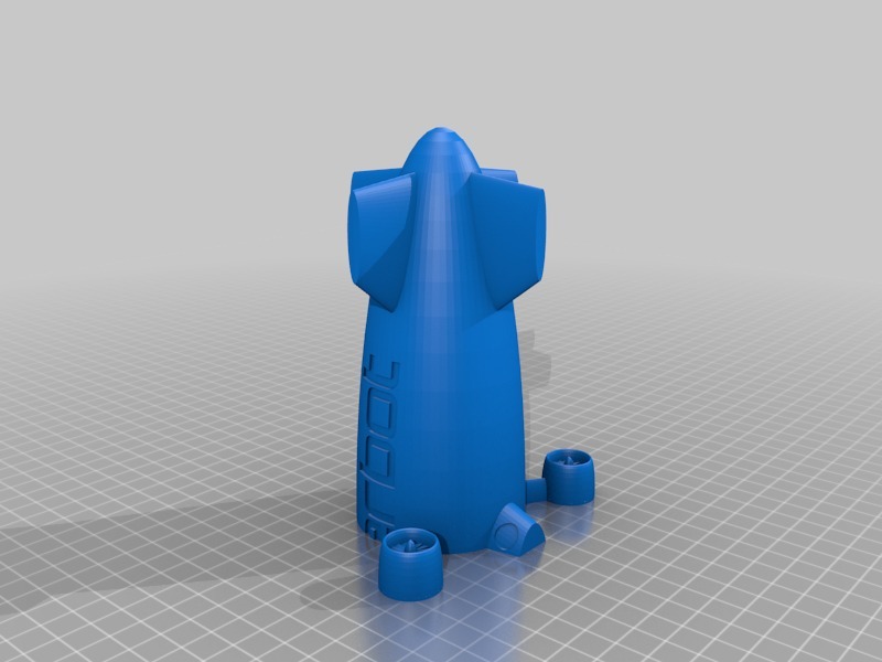 飞艇3D打印模型