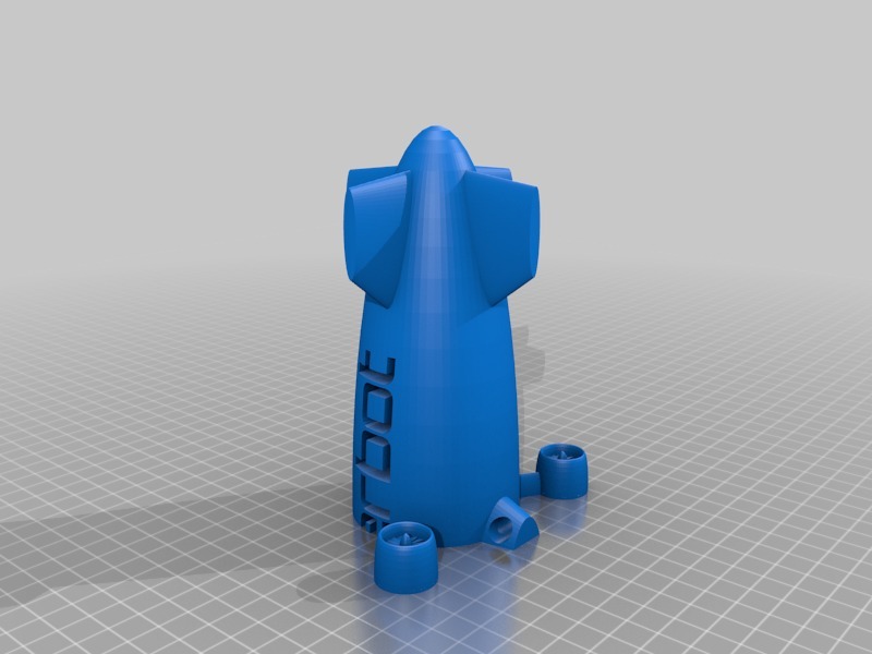 飞艇3D打印模型