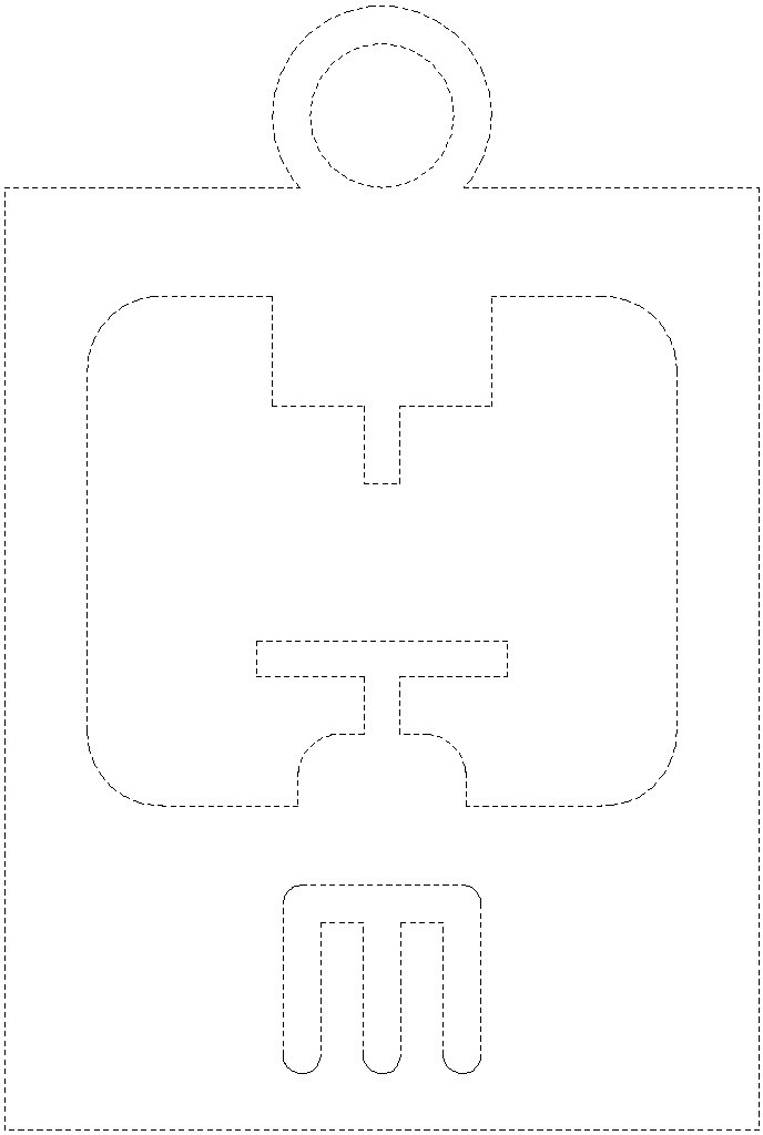 钥匙圈3D打印模型