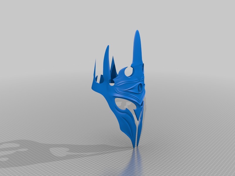 巫妖王冠3D打印模型