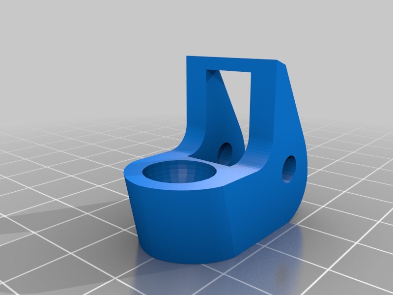 脚轮轴铸造3D打印模型
