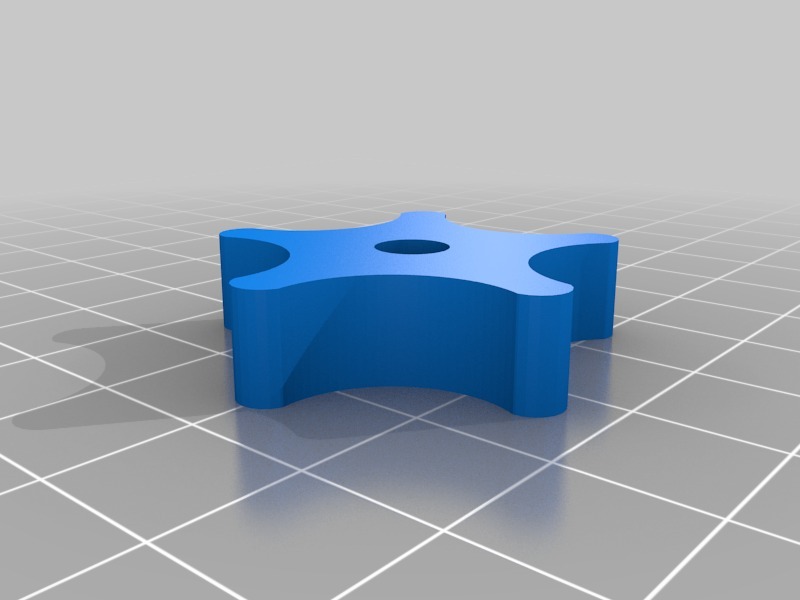 拇指螺母3D打印模型