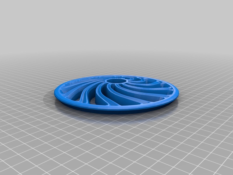 花式滑板车轮3D打印模型
