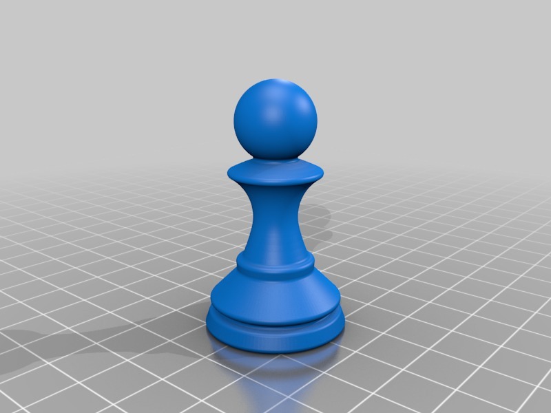国际象棋3D打印模型