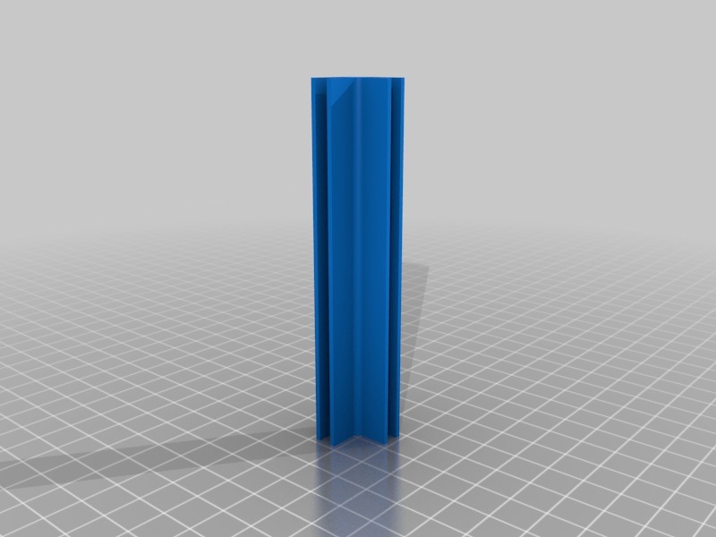 角块和轨道3D打印模型