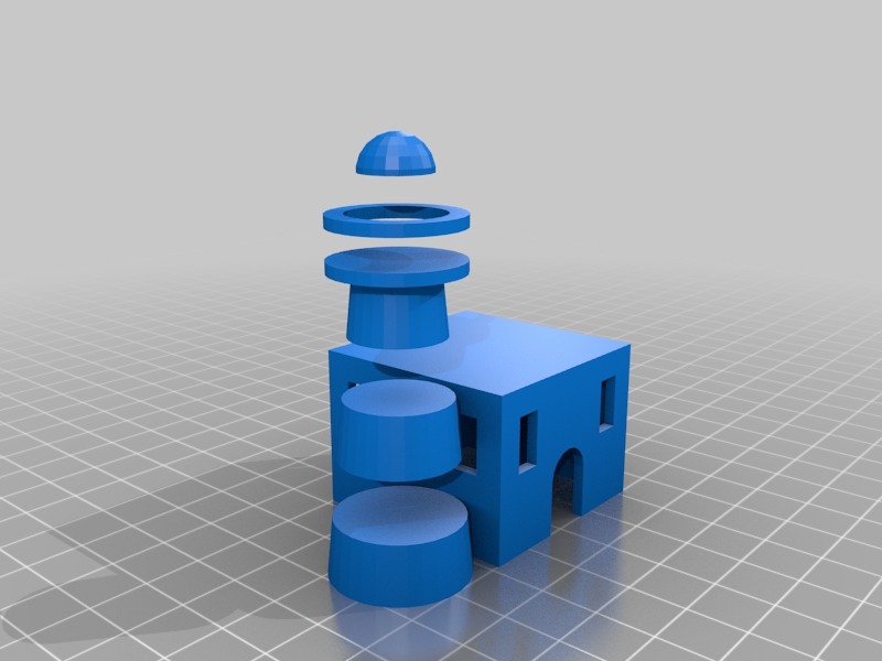 灯塔3D打印模型