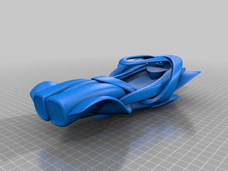 超级跑车3D打印模型