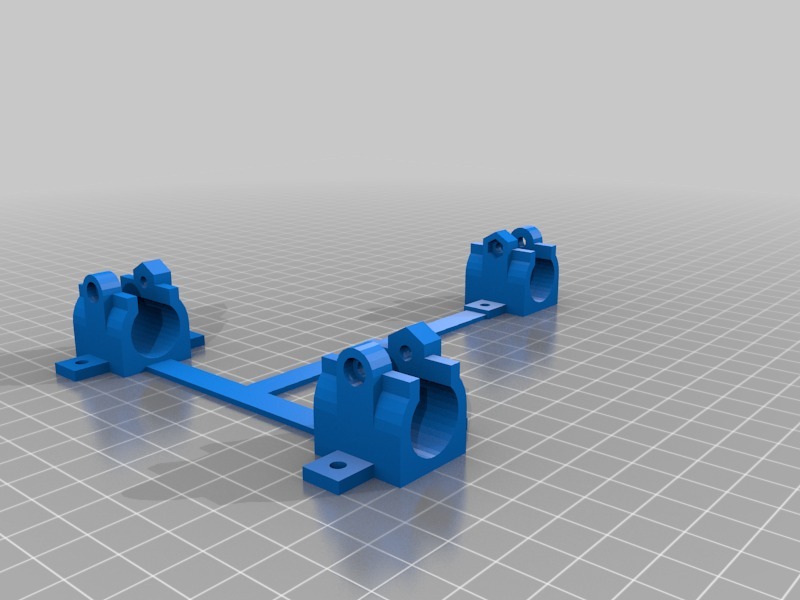 T形Y型托架安装架3D打印模型