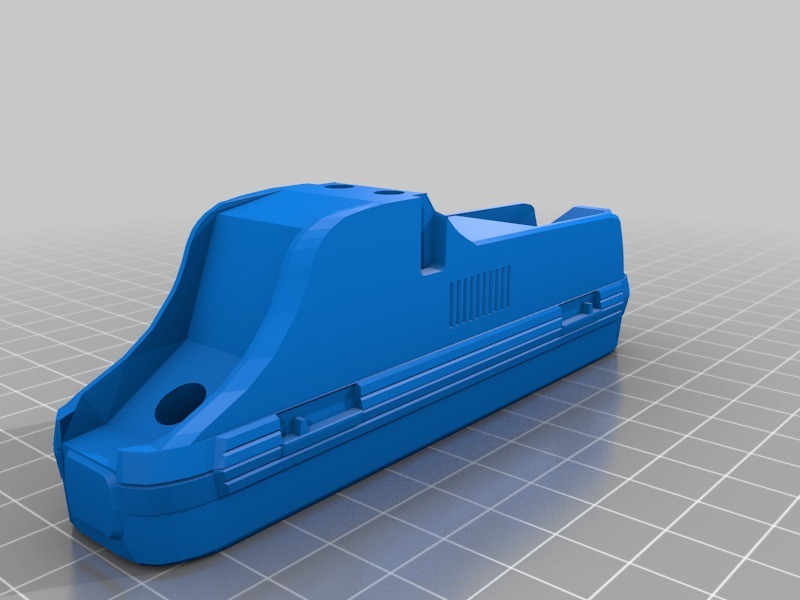 电动折叠滑板车3D打印模型