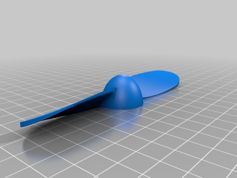 飞机螺旋桨3D打印模型