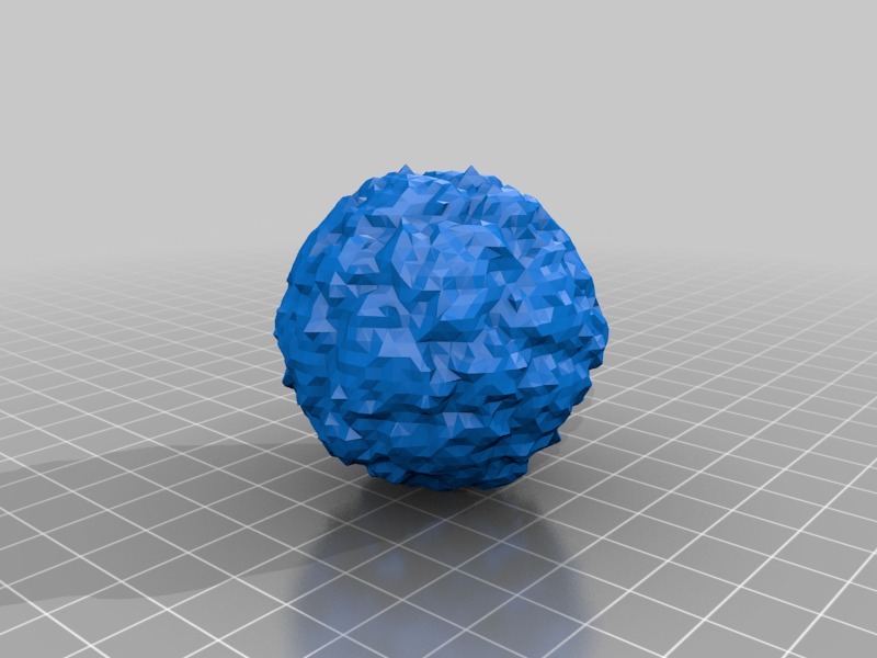 感冒病毒晶体结构模型3D打印模型